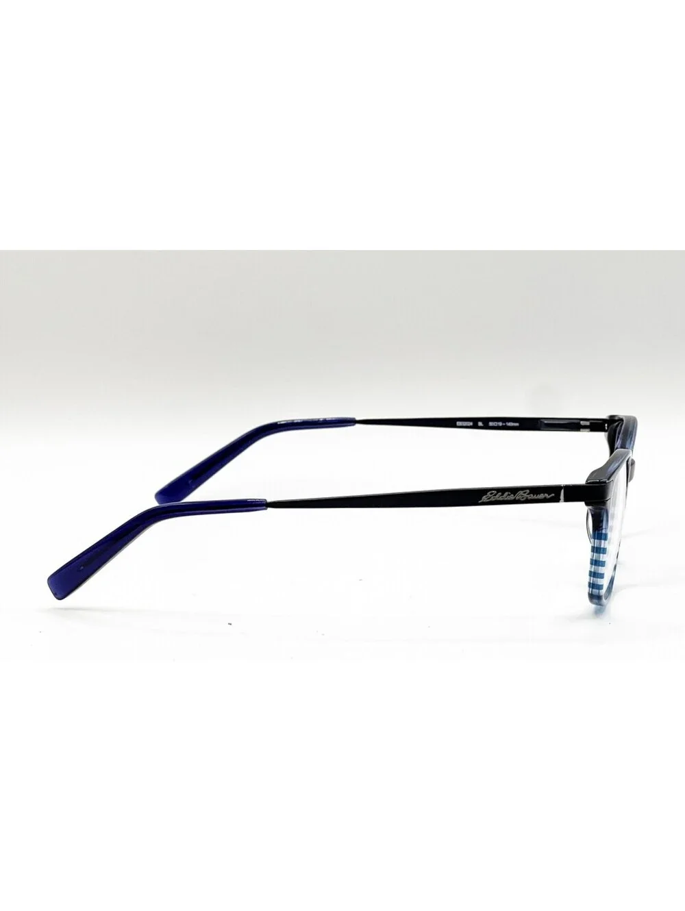 Eddie Bauer EB32024 BL Blue Square Authentic Eyeglass Frames 50-19-140